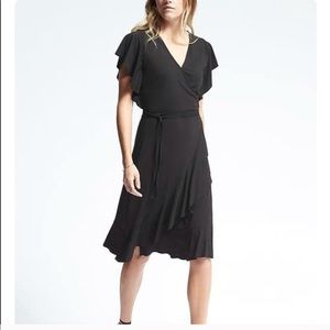 Black Wrap Dress